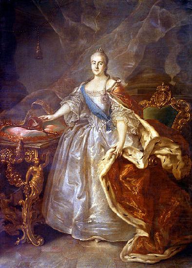 Portrait of Catherine II of Russia, unknow artist